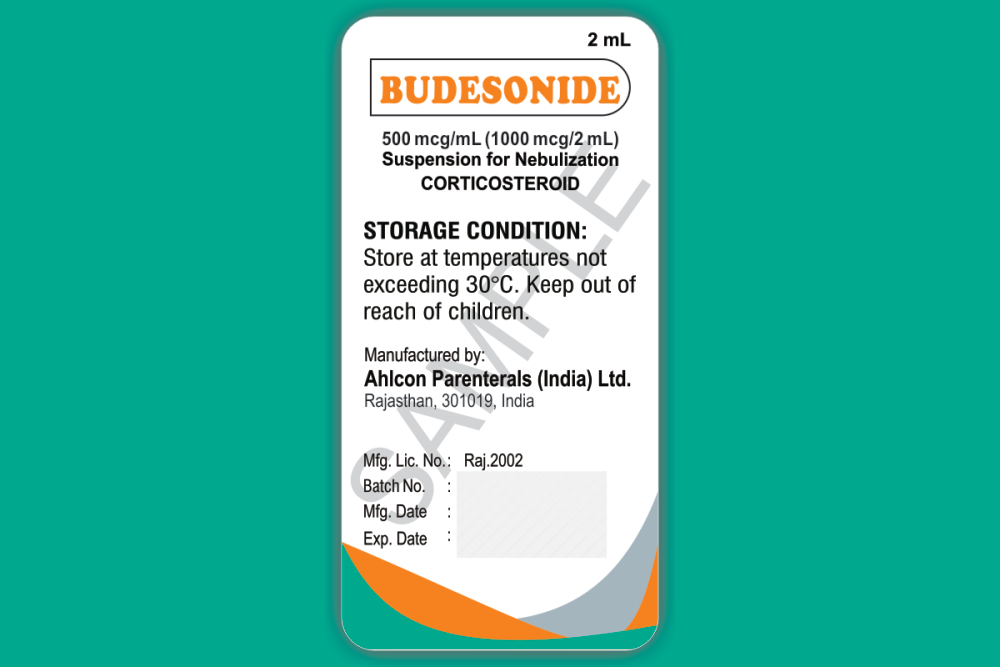 Budesonide respiratory suspension 1mg 2ml